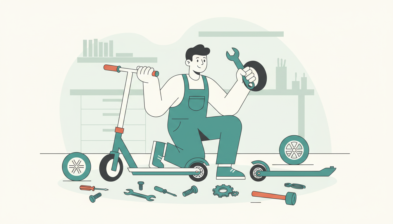 Tretroller Zubehör & Ersatzteile: So bleibt dein Roller fit!